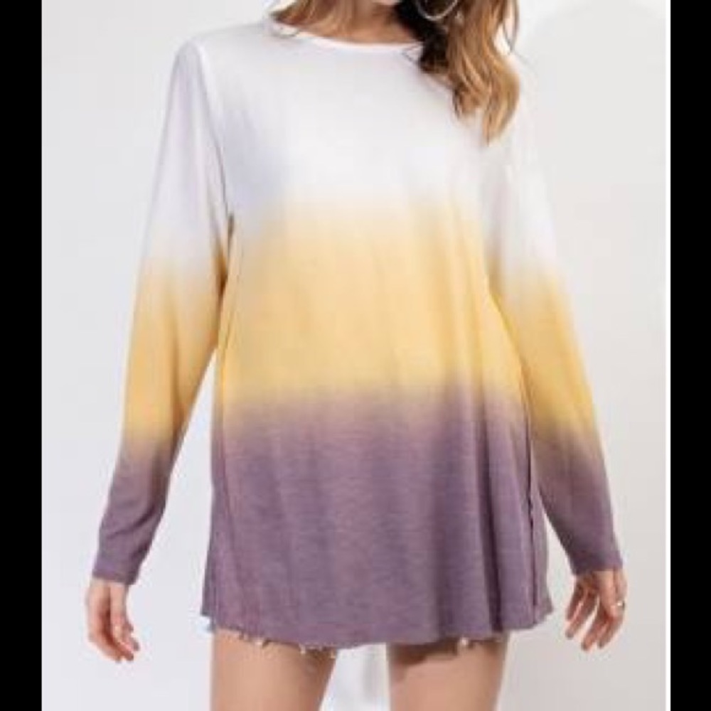Easel Ombré Top